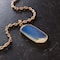 12 Pack: Moonstone Glass Oval Pendant by Bead Landing™